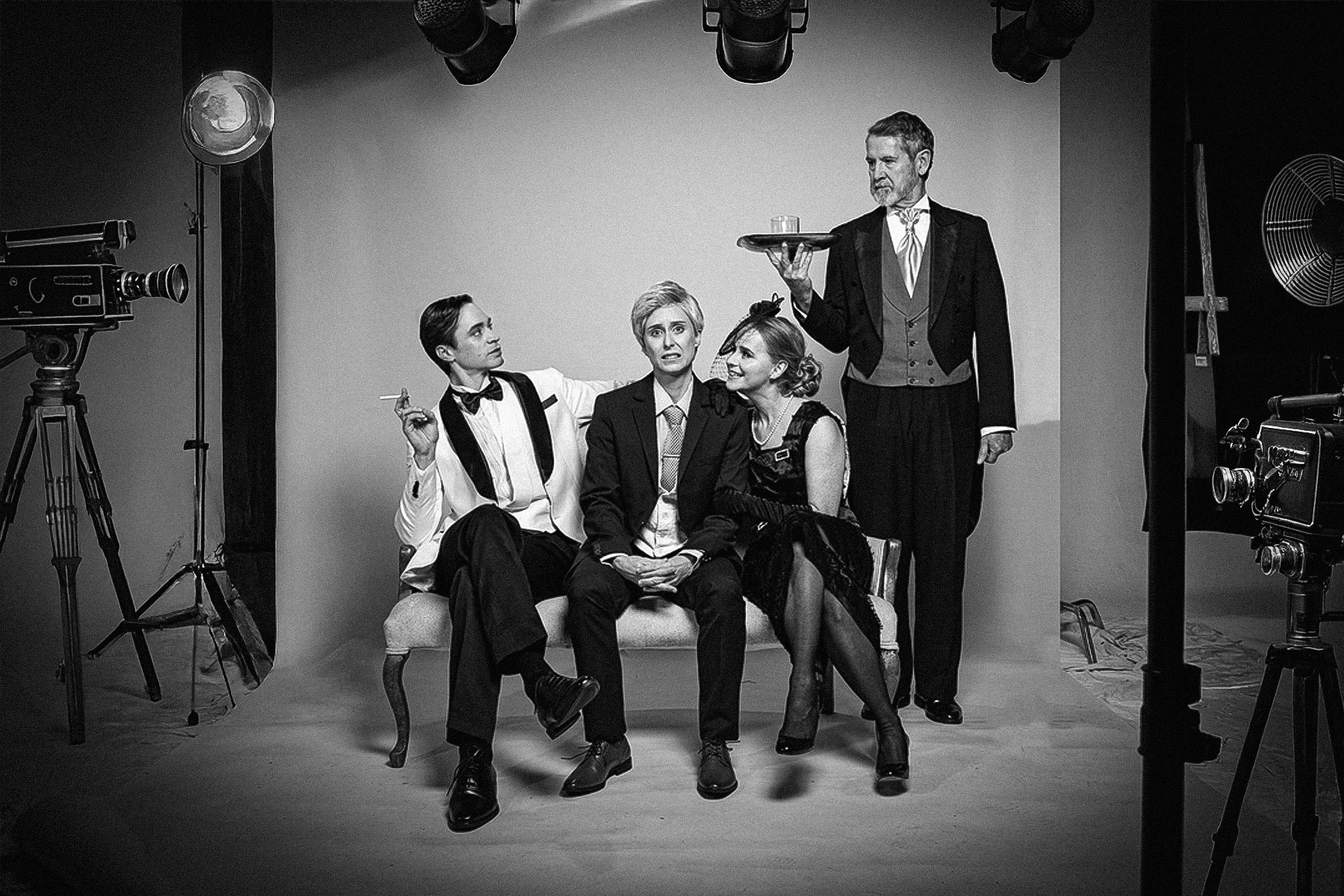 Family Portrait Black and white