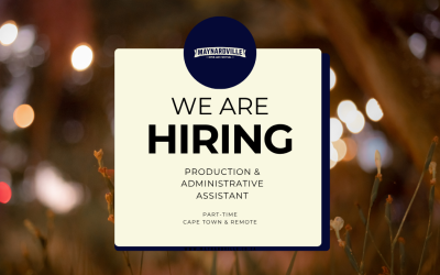 We’re Hiring: Production & Administrative Assistant